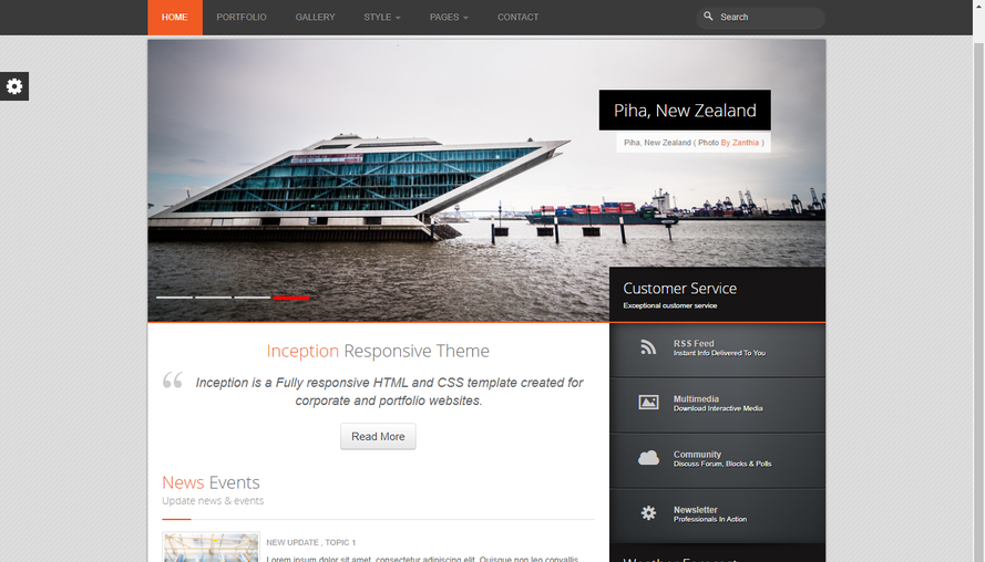 Gray texture business consulting company enterprise website template