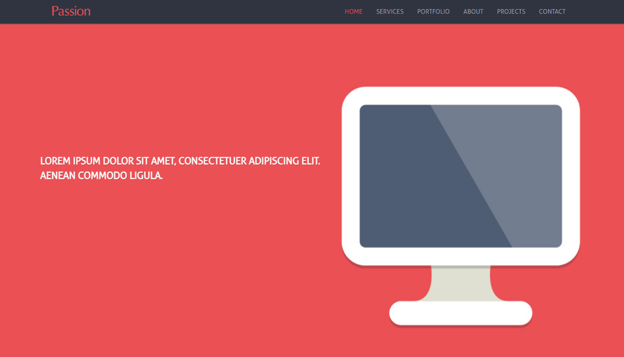 Gray HTML5&CSS3 corporate website template download