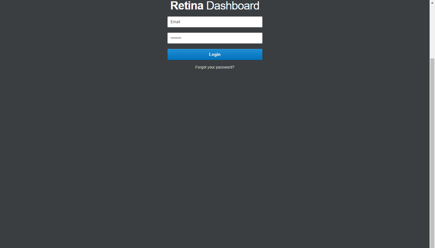 蓝色质感UI后台管理系统bootstrap网站模板