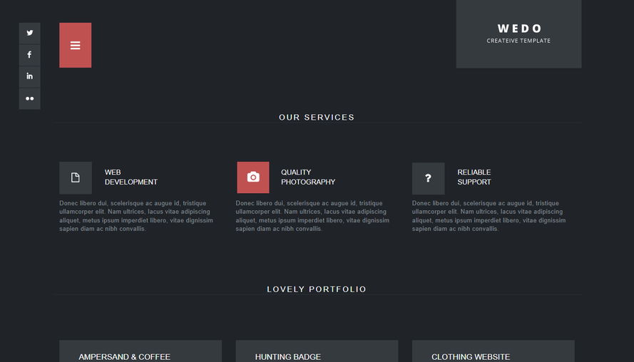 Simple black responsive foreign trade enterprise template