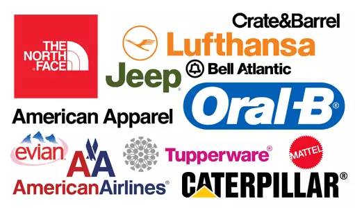 Some Famous Brands Designed by Helvetica