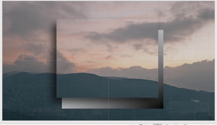 How to use ppt to add gradient glass wind effect to pictures