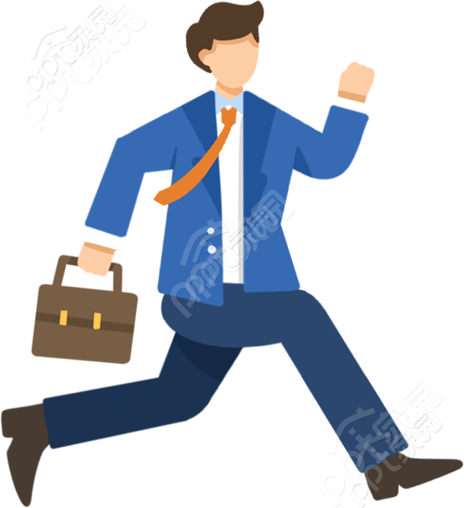 Running briefcase men picture material download recommended