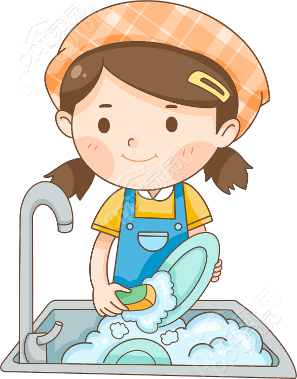 Dish washing girl picture download recommendation