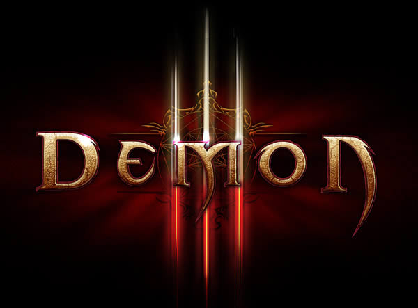 Do you remember Diablo III? Do you know how his font effect is achieved? Come and watch!