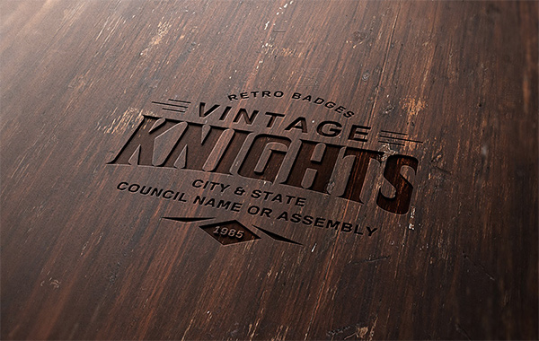 How to Create a Woodcut Logo Mockup in Photoshop