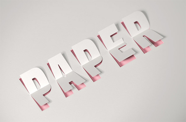 How to Create a 3D Cutout Text Effect in Adobe Photoshop
